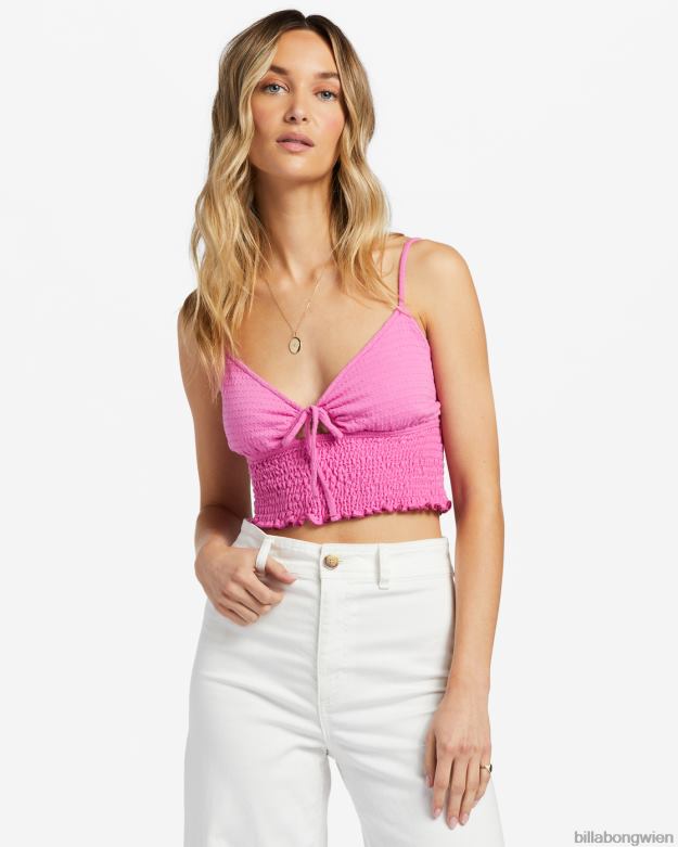 Billabong Clothing 00V681805 | Billabong Ray of Sun-Tanktop kokettes Fuchsia Frauen