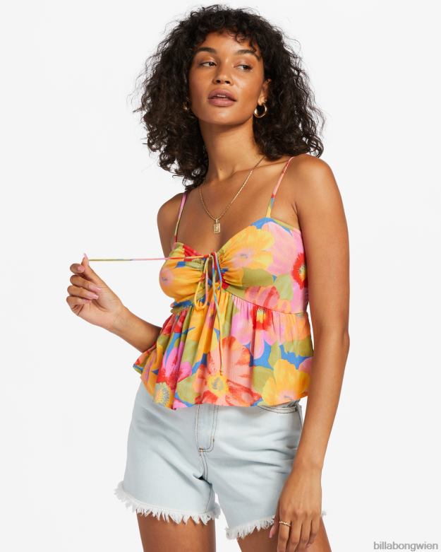 Billabong Clothing 00V681826 | Billabong Tanktop mit Liebesnotizen multi Frauen