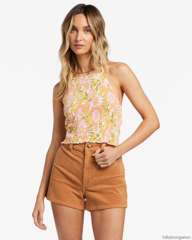Billabong Clothing 00V681858 | Billabong fühlt sich an wie ein Sommer-Tanktop Orangenschale Frauen