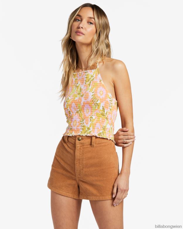 Billabong Clothing 00V681858 | Billabong fühlt sich an wie ein Sommer-Tanktop Orangenschale Frauen