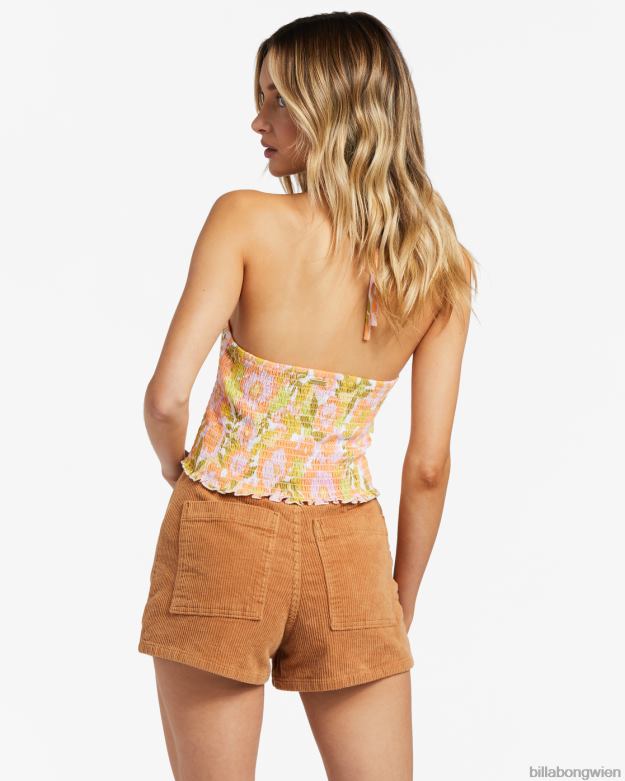 Billabong Clothing 00V681858 | Billabong fühlt sich an wie ein Sommer-Tanktop Orangenschale Frauen