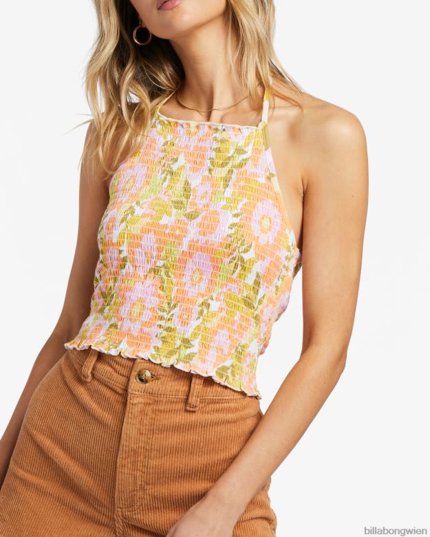 Billabong Clothing 00V681858 | Billabong fühlt sich an wie ein Sommer-Tanktop Orangenschale Frauen