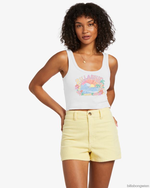 Billabong Clothing 00V681907 | Billabong Bleib salzig Tanktop Salzkristall Frauen