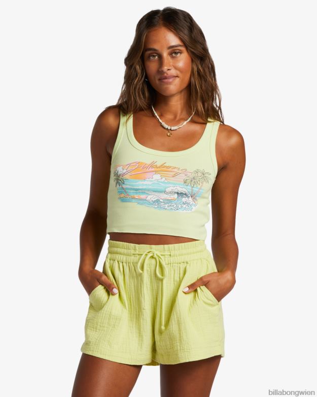 Billabong Clothing 00V681911 | Billabong einfach mein Vibe-Tanktop helle Limette Frauen