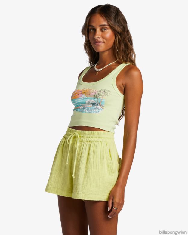 Billabong Clothing 00V681911 | Billabong einfach mein Vibe-Tanktop helle Limette Frauen