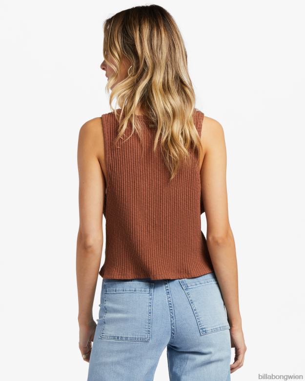 Billabong Clothing 00V681916 | Billabong Mach weiter, Tanktop geröstete Kokosnuss Frauen