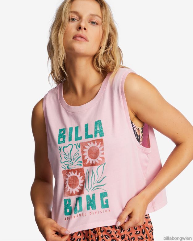 Billabong Clothing 00V682103 | Billabong A/Div-Tanktop Rosa Spuren Frauen