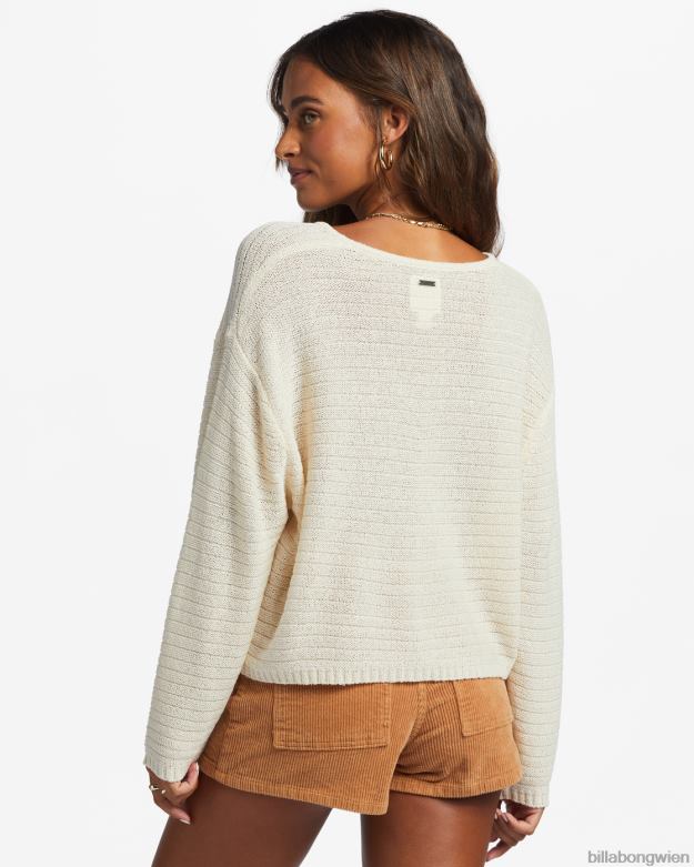 Billabong Clothing 00V681780 | Billabong Pullover für jeden Tag weiße Kappe Frauen