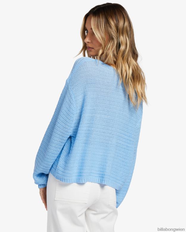 Billabong Clothing 00V681847 | Billabong Pullover für jeden Tag blaue Benommenheit Frauen
