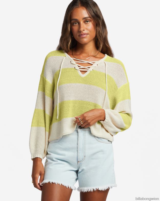 Billabong Clothing 00V681872 | Billabong so süßer Pullover helle Limette Frauen