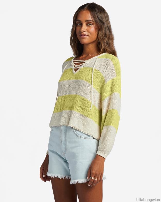 Billabong Clothing 00V681872 | Billabong so süßer Pullover helle Limette Frauen