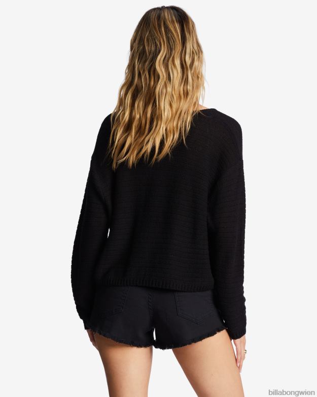Billabong Clothing 00V682003 | Billabong Pullover für jeden Tag schwarzer Kieselstein Frauen