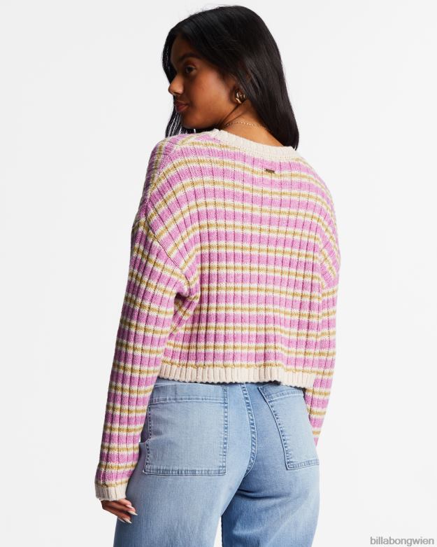 Billabong Clothing 00V682194 | Billabong in einem kuscheligen Pullover helle Orchidee Frauen