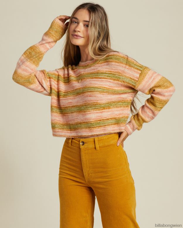 Billabong Clothing 00V682228 | Billabong so bezaubernder, leicht verkürzter Pullover warme Strahlen Frauen