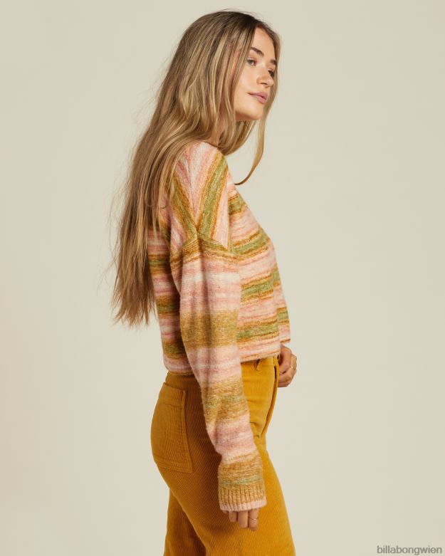 Billabong Clothing 00V682228 | Billabong so bezaubernder, leicht verkürzter Pullover warme Strahlen Frauen