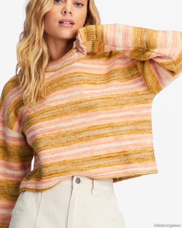 Billabong Clothing 00V682228 | Billabong so bezaubernder, leicht verkürzter Pullover warme Strahlen Frauen