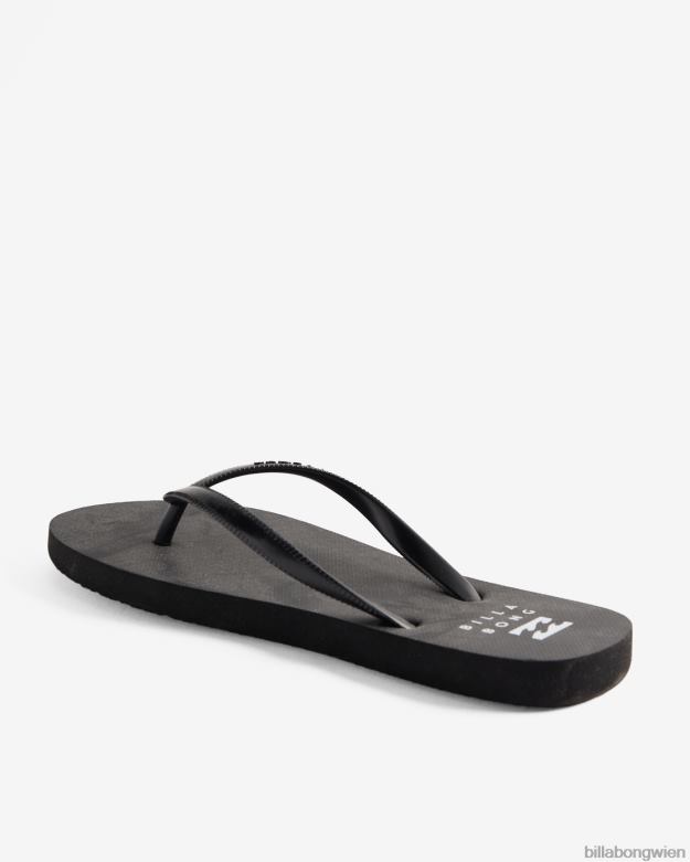 Billabong Clothing 00V682490 | Billabong Dama-Flip-Flop-Sandalen aus Gummi schwarz weiß Frauen