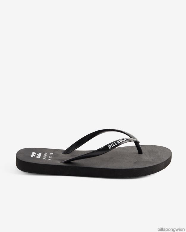 Billabong Clothing 00V682490 | Billabong Dama-Flip-Flop-Sandalen aus Gummi schwarz weiß Frauen