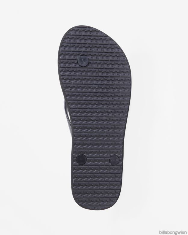 Billabong Clothing 00V682490 | Billabong Dama-Flip-Flop-Sandalen aus Gummi schwarz weiß Frauen