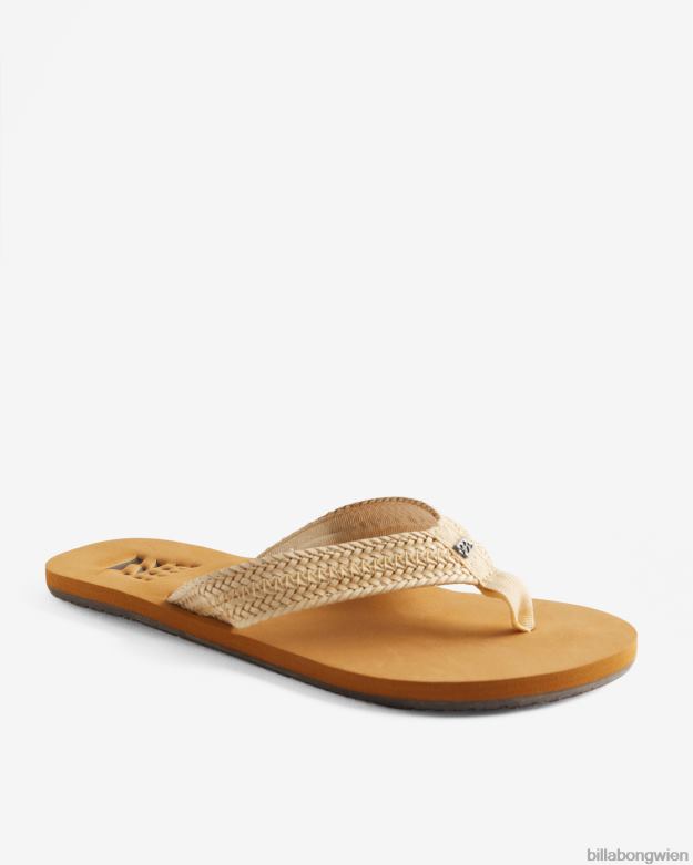 Billabong Clothing 00V682493 | Billabong Kai geflochtene Sandalen weiße Kappe Frauen