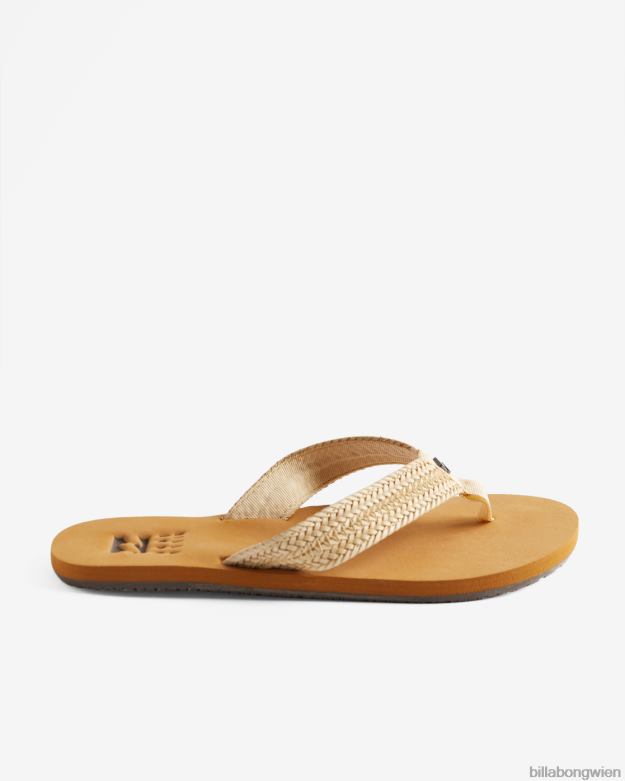 Billabong Clothing 00V682493 | Billabong Kai geflochtene Sandalen weiße Kappe Frauen