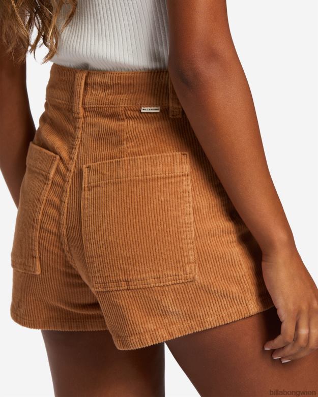 Billabong Clothing 00V681759 | Billabong Freifall-Cordshorts Sommergewürz Frauen