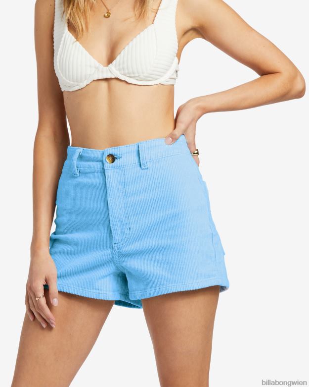 Billabong Clothing 00V681762 | Billabong Freifall-Cordshorts Sommerhimmel Frauen