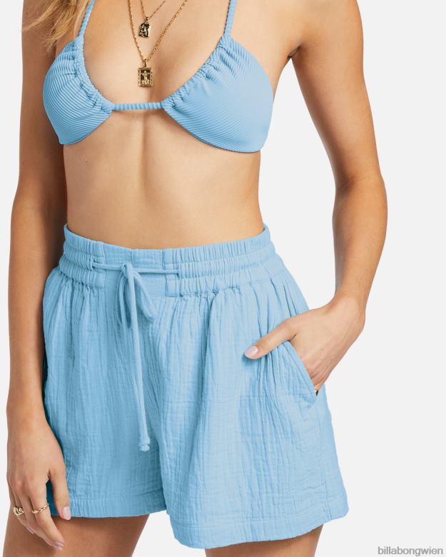 Billabong Clothing 00V681767 | Billabong Day Tripper-Shorts mit elastischem Bund Sommerhimmel Frauen