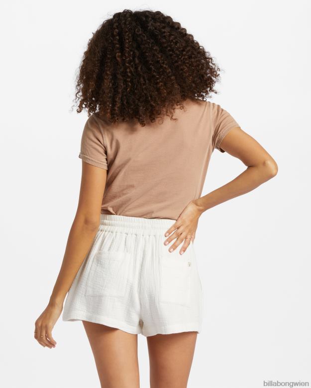 Billabong Clothing 00V681787 | Billabong Day Tripper-Shorts mit elastischem Bund Salzkristall Frauen