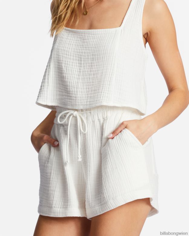 Billabong Clothing 00V681787 | Billabong Day Tripper-Shorts mit elastischem Bund Salzkristall Frauen