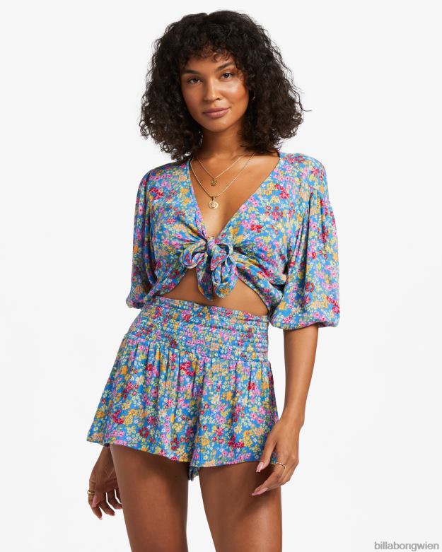 Billabong Clothing 00V681798 | Billabong Elastische Shorts für den ganzen Tag Meer Frauen