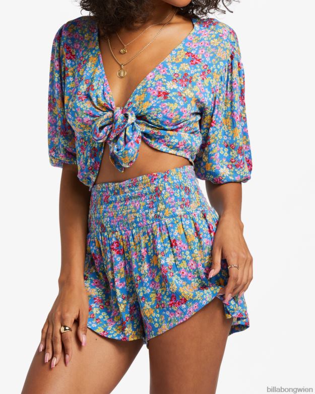 Billabong Clothing 00V681798 | Billabong Elastische Shorts für den ganzen Tag Meer Frauen