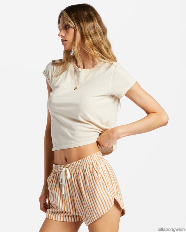 Billabong Clothing 00V681816 | Billabong Roadtrippin-Shorts mit elastischem Bund so braun Frauen