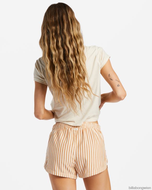 Billabong Clothing 00V681816 | Billabong Roadtrippin-Shorts mit elastischem Bund so braun Frauen