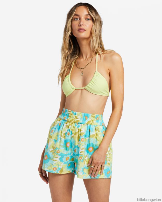 Billabong Clothing 00V681830 | Billabong Ich liebe Shorts mit elastischem Bund Meeresaugen Frauen