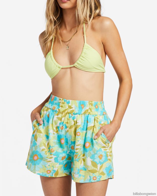 Billabong Clothing 00V681830 | Billabong Ich liebe Shorts mit elastischem Bund Meeresaugen Frauen