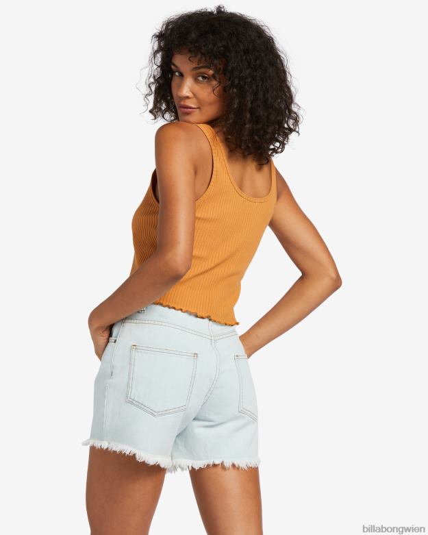 Billabong Clothing 00V681859 | Billabong Wie wäre es mit diesen Jeansshorts hellblau Frauen