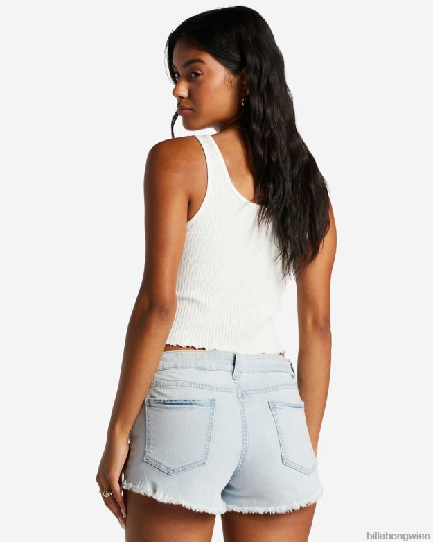 Billabong Clothing 00V681876 | Billabong Leichtherzige Jeansshorts Säure Frauen