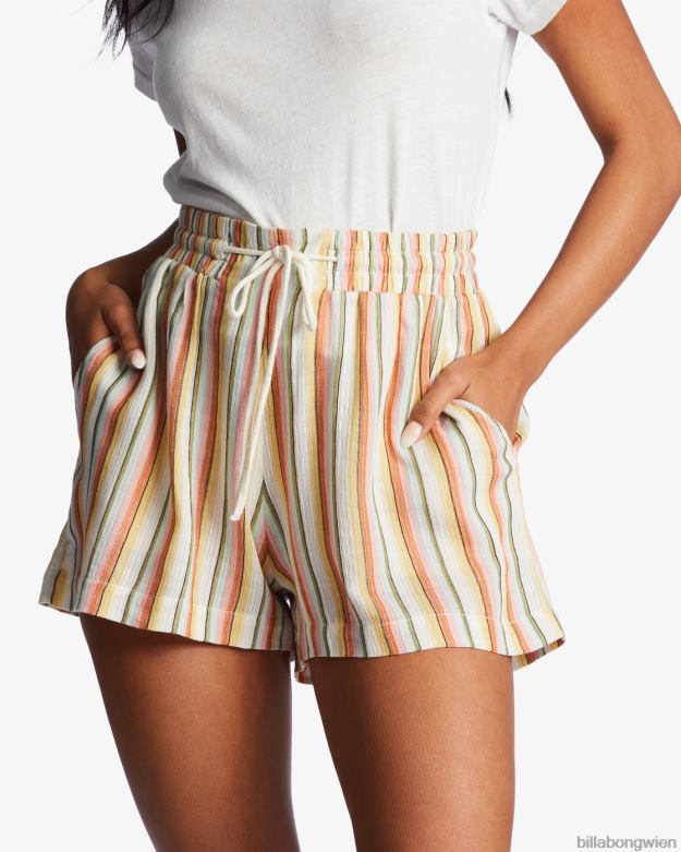 Billabong Clothing 00V681937 | Billabong Day Tripper-Shorts mit elastischem Bund Avocado Frauen
