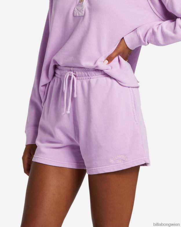 Billabong Clothing 00V682013 | Billabong Klassische Surf-Sweatshorts lila Traum Frauen