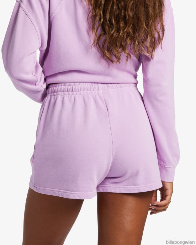 Billabong Clothing 00V682013 | Billabong Klassische Surf-Sweatshorts lila Traum Frauen