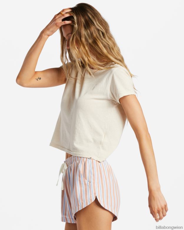 Billabong Clothing 00V682048 | Billabong Roadtrippin-Shorts mit elastischem Bund aus heiterem Himmel Frauen