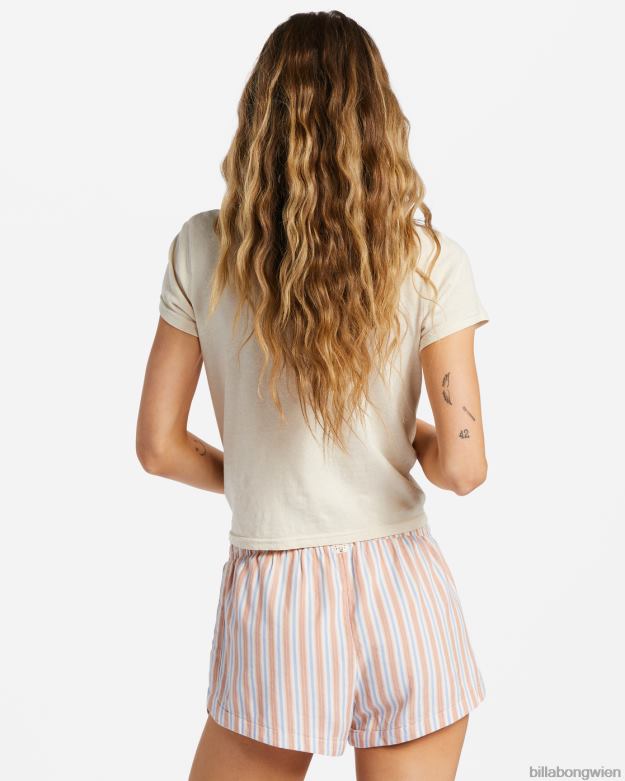 Billabong Clothing 00V682048 | Billabong Roadtrippin-Shorts mit elastischem Bund aus heiterem Himmel Frauen