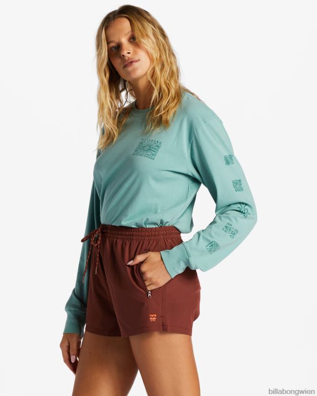 Billabong Clothing 00V682059 | Billabong A/Div entspannte Abenteuer-Shorts Rosenholz Frauen