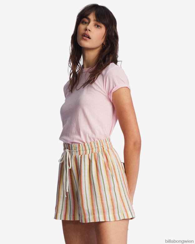 Billabong Clothing 00V682152 | Billabong Elastische Day-Tripper-Shorts Salzkristall Frauen