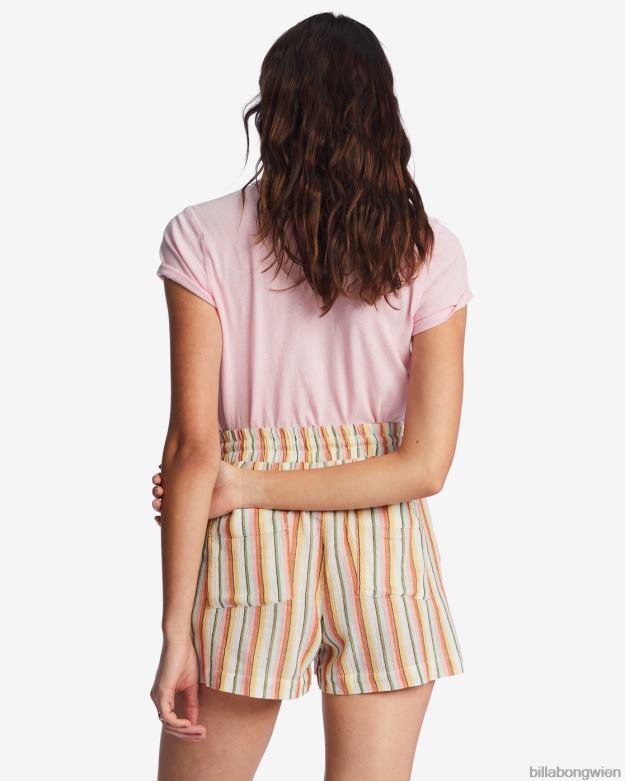 Billabong Clothing 00V682152 | Billabong Elastische Day-Tripper-Shorts Salzkristall Frauen