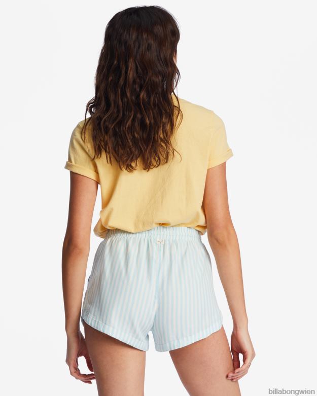Billabong Clothing 00V682167 | Billabong Roadtrippin-Shorts mit elastischem Bund erleuchteter Himmel Frauen