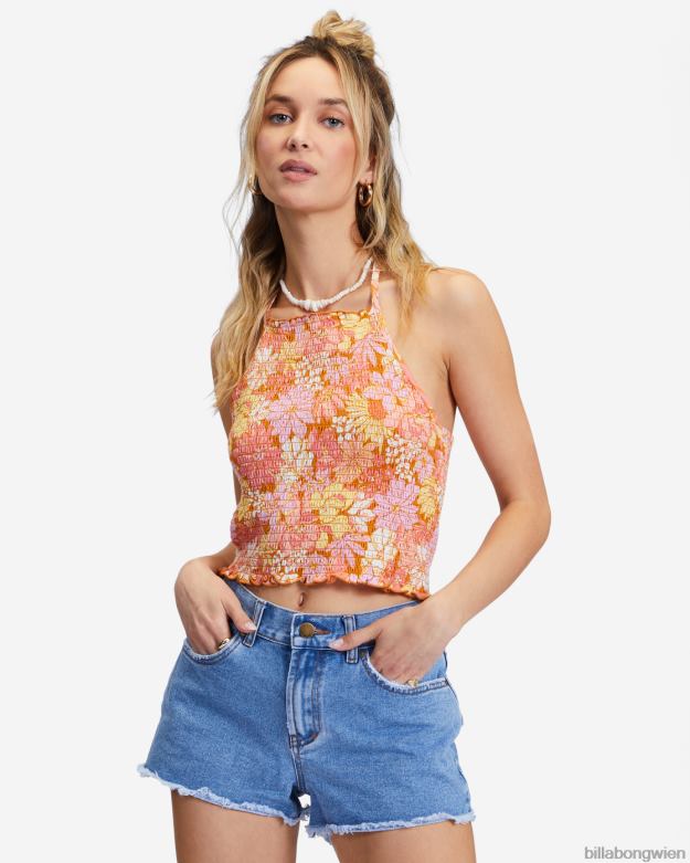 Billabong Clothing 00V682249 | Billabong Lassen Sie ausgefranste Jeansshorts hinter sich Costablau Frauen