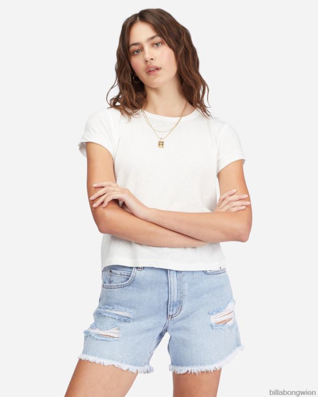 Billabong Clothing 00V682267 | Billabong Wie wäre es mit diesen Jeansshorts Indigospülung Frauen