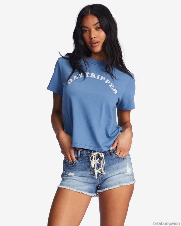 Billabong Clothing 00V682282 | Billabong Leichtherzige Jeansshorts Strandblau Frauen